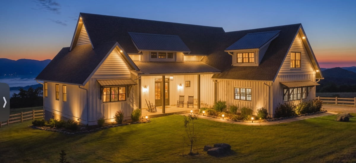 Directional landscape lighting installation by Luna Vista Exterior Lighting